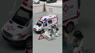 Ambulances are dispatched doctors nurses stretchers first aid kits and roadblock [upl. by Argent984]