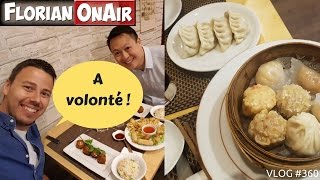 RAVIOLIS CHINOIS à VOLONTE avec LANG  VLOG 360 [upl. by Ynafetse822]