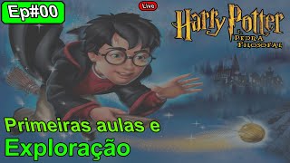 Harry Potter e a Pedra Filosofal Ep00  Chegando em Hogwarts e primeiras aulas [upl. by Odicalp]