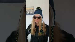 How To Wear Earflap HatEasy Hat Gift Ideawinterfashion hat boho fashion howto upcycling [upl. by Mendel902]