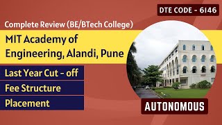 MIT Academy of Engineering Alandi Pune  MIT Alandi [upl. by Liryc]