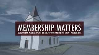 Membership Matters 1  Why does membership matter [upl. by Lowery482]