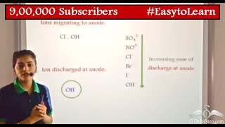 Preferential Discharge of Ions at Electrodes  Electrolysis  Class 10  CBSE  NCERT  ICSE [upl. by Aydiv]