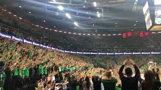 Unbelievable support by Zalgiris fans in Euroleague quarterfinals [upl. by Emalia194]