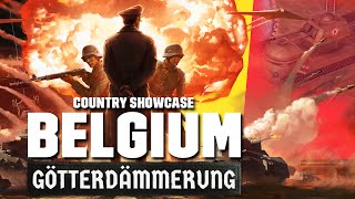 Everything coming to BELGIUM in Hearts of Iron IV Götterdämmerung [upl. by Ayotnom]