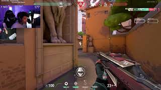 sOms Insane 1v4 Clutch The Unstoppable Force in Valorant😲😳 [upl. by Theis]