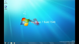 Taking a look at Windows 7 Build 7048 [upl. by Nylatsirk]