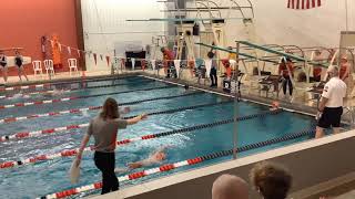 Hamilton Heights Huskies Middle School Swim vs Mt Vernon Marauders 3012021 [upl. by Beghtol]