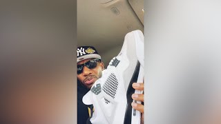 2022 HIBBETTS  MILITARY BLACK AIR JORDAN 4  PICKUP VLOG [upl. by Kecaj]