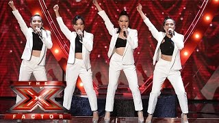 There aint no other women like 4th Impact  Live Week 4  The X Factor 2015 [upl. by Leirud]