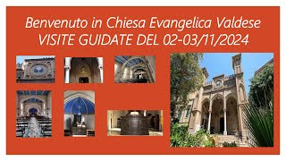 CHIESA VALDESE PALERMO  VISITE GUIDATE DEL 0203112024 [upl. by Jany]