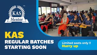 New KAS Batch Starting soon  Start preparing with the Best KAS PSC coaching center in Kerala [upl. by Eecyac]