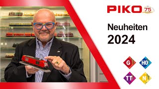 PIKO V135 Neuheitenvorstellung 2024 G H0 TT und N [upl. by Lavern]