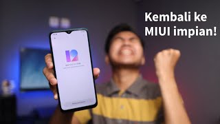 EXPERIMEN DOWNGRADE MIUI TANPA PC DAN UBL SEMUA DEVICE  98 AMAN [upl. by Enyahs]