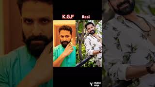 South Indian movies kgf star movies real and serial actor [upl. by Notreb]