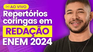 Repertórios coringas para a redação ENEM 2024 [upl. by Mcclish430]