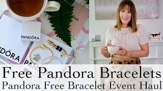 Pandora Haul Free Bracelet Event  New in my Pandora Collection [upl. by Hy]