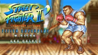 Street Fighter II  Champion Edition  MBison Boxer【TAS】 [upl. by Wylen]