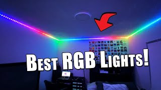 BEST RGB LIGHT STRIPS  Sanwo Dream Color LED Lights [upl. by Raddi]