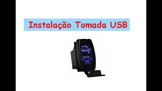 Instalação Tomada USB  Fiat Stilo [upl. by Tirb617]