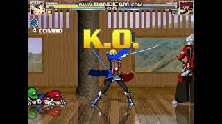 Mugen Ragna the Bloodedge me and Jin Kisaragi vs SSBB Super Mario Bros [upl. by Cloots86]