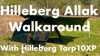 Hilleberg Allak 3 Hilleberg Tarp10XP Quick walk around [upl. by Dorey]