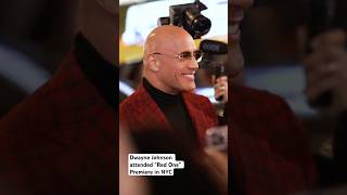 Dwayne Johnson presented his new movie “Red One” in NYC dwaynejohnson redonemovie therock [upl. by Idnod]