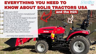 SOLIS TRACTORS USA  40 FAQS ANSWERED [upl. by Cully]