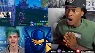 SoLLUMINATI Reaction to The Best Fortnite Player Ninja Best Plays [upl. by Elleinaj826]