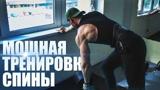 НАКАЧАЙ СПИНУ ЗА 35 МИНУТ МОЩНАЯ ТРЕНИРОВКА [upl. by Bartholomeus]