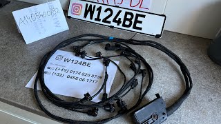 Mercedes R129 SL280 wiring harness loom faisceux kabelbaum Arneses de cableado A1405400732 W140 [upl. by Petta]