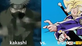 normie vs kakashi vs trunks hand signs💀 [upl. by Lefkowitz]