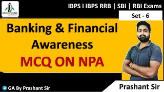 MCQ  NPA  Non Performing Asset  By Prashant Sir [upl. by Troxell]