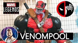 Ha VENOM és DEADPOOL találkozik  HASBRO Marvel Legends VENOMPOOL figura bemutató 2024 [upl. by Alys]