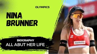 Nina Brunner Beach Volleyball Champion BeachVolleyball Olympics SwissAthlete Sportsmanship [upl. by Fife]