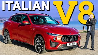 Maserati Levante Trofeo The V8 Ferrari SUV You Can Buy Right Now  Carfection 4K [upl. by Bardo962]