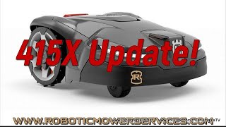 Husqvarna 415X Automower Update [upl. by Gronseth]