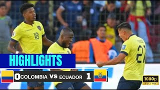 🔴Colombia vs Ecuador EN VIVO 🏆Eliminatorias Conmebol EN DIRECTO  Partido Completo recreacion🎮 [upl. by Trainor]