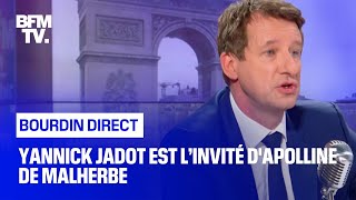 Yannick Jadot  quotReculer lâge de la retraite est injuste pour les carrières longues quot [upl. by Leonardi]