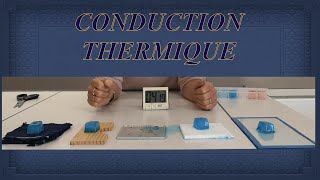 Conduction thermique des matériaux glaçons sur les différentes matières6ème Expérience Tutoriel [upl. by Chambers422]