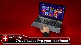 Toshiba HowTo Troubleshooting Touchpads [upl. by Heyde]