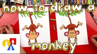 How To Draw A Monkey [upl. by Anatnas]