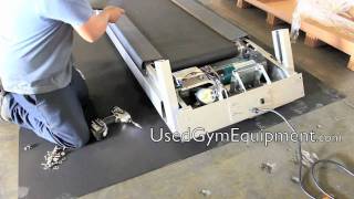 How to assemble used Precor treadmills model 954 956 and 966 [upl. by Erhart]