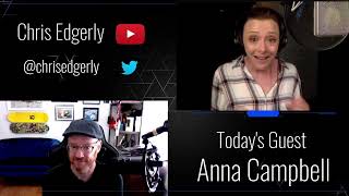 Chris Edgerly Chats with Anna Campbell [upl. by Retsub791]