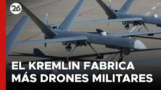 El Kremlin fabrica más drones militares [upl. by Ainevul533]