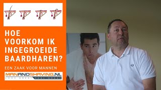 HOE VOORKOM IK INGEGROEIDE BAARDHAREN  Manandshavingnl [upl. by Lyndsie]