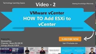 VMware vCenter  How to add ESXi host to VMware vCenter step by step  Video 2 [upl. by Hakeem]