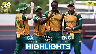 England Vs South Africa Highlights Kagiso Rabada amp Quinton De Kock Shine SA Beat ENG By 7 Runs [upl. by Rialc453]