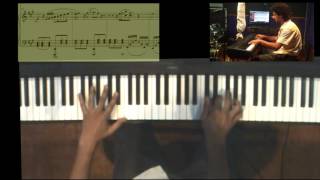 Luis Alberto Spinetta  Quedandote o yendote PIANO SOLO con Partitura [upl. by Aiki]