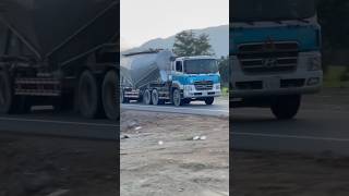 Cement truck Trailer driver on the road automobile truckdriver excavator jcbvideo dozer [upl. by Nollad475]